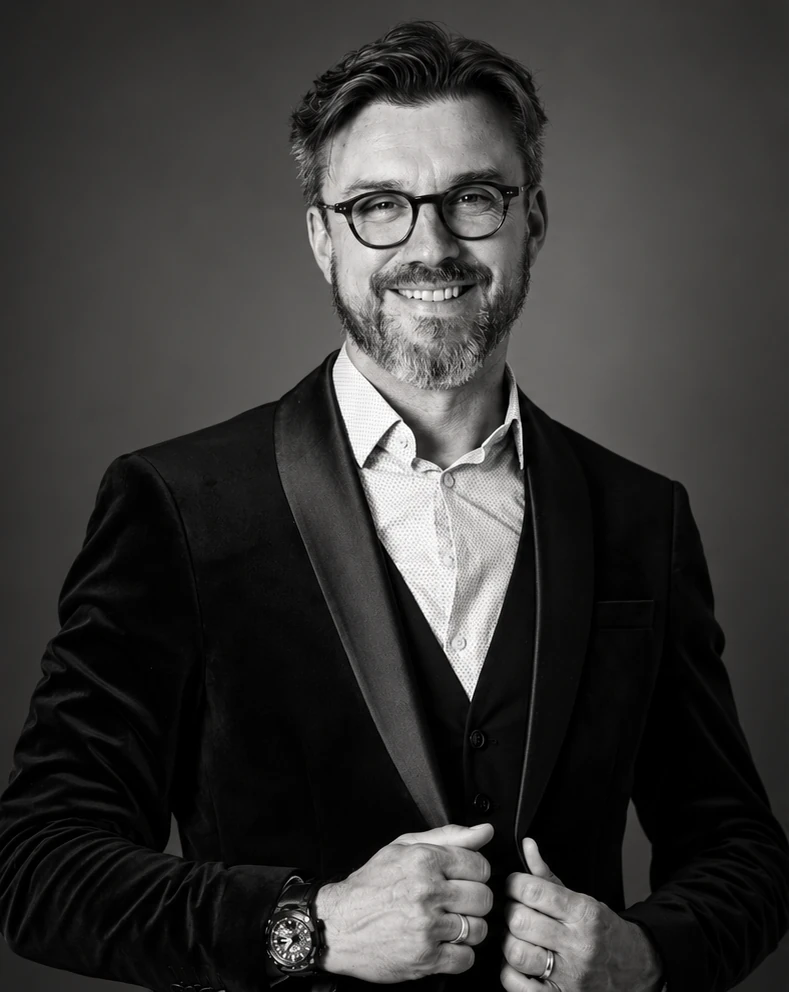 Portrait professionnel de Cédric réalisé par Lyon Photographe